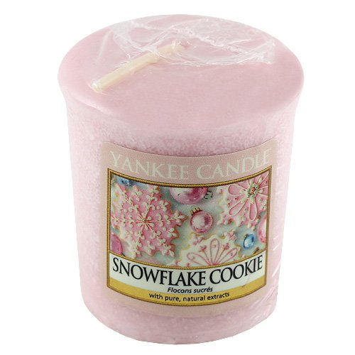 Yankee Candle Votive Snowflake Cookie Duftkerze 0, 049 kg