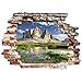 Produktbild Bilderwelten 3D Wandtattoo Südtiroler Zinnen und Wasserspiegelung Quer 3:4, HxB: 60cm x 80cm