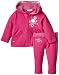 3 Pommes Baby Girls ACTIVE COL GIRL 6M/3A Plain Tracksuit, Pink (rosa Mexica), 12-18 Months (Manufacturer size: 18 mois)
