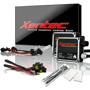 Xentec H1 5000K HID xenon bulb x 1 pair bundle with 2 x 35W Digital Ballast (Ivory White)