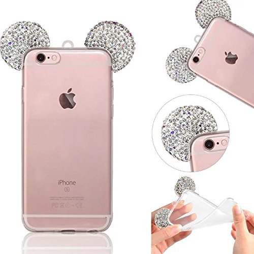 MOMDAD iPhone SE Coque iPhone SE/5/5S Coque Housse Etui Anti chocs Back Cover Bumper Case Anti Scratch Shock Absorption for Apple iPhone 5/5S/SE Etui Silicone TPU Gel Etui