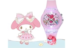 FASHION YO Toys for 3-8 Year Old Girls Boys, Toddler Watches Gifts for Kids 4-9 Birthday Gifts Learning Toys glow in dark Watch (Pink)
