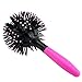 Vinmax 3D Bomb Curl Brush Styling Salon Round Hair Curling Curler Comb Tool Pink