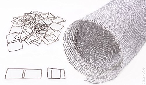 FLORABEST® Kellerschacht-Schutznetz, 60 x 120 cm (2 Stück) - 2