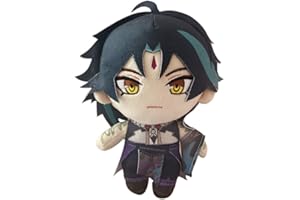 Hanaiette 1 almohada de felpa Genshin Impact de Genshin para disfraz de cosplay que no se deforma fácilmente para los fans (Xiao)