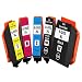 Produktbild ASW 202XL Kompatibel mit Epson 202XL 202 Tintenpatronen 5-Farben für Epson Expression Premium XP-6000 XP-6005, Schwarz, Foto Schwarz, Cyan, Magenta, Gelb, 5 Stück