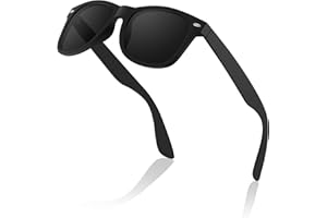 ALHAZEN Polarisierte Sonnenbrille Herren Damen Polarisiert Eckige Sonnenbrillen Unisex Retro Klassische Vintage Brille UV400 Schutz Classic Sunglasses Rechteckig für Fahrrad Fahren