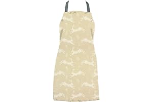 JOLEE TABLECLOTHS Jolee... Fabrics Wipe Clean PVC Coated Aprons - 100% Cotton Oilcloth - Adults and Childrens Sizes - Easy to Clean and Splash Proof Apron