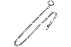 Minott Taschenuhrkette Gliederkette Edelstahl RE-22037