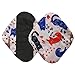 Produktbild Waschbare Blumen Print SlipeinlagenWiederverwendbare Bambus Stoff Waschbar Menstruation Pad Mama Sanitär Handtuch für Light Harnabgang/ Hygienische Binden /Light MenstruationKaufen Sie einen bekommen einen frei (F)