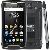 Cubot KingKong (2018) Android 7 Dual Sim Outdoor Smartphone ohne Vertrag, IP68 Wasserdicht, Stoßfest und Staubdicht, 4400 mAh Akku, GPS+Kompass, 2GB+16GB Interner Speicher, 13MP Hauptkamera / 8MP Frontkamera, 5 Zoll HD IPS Touch Display mit 10 Punkte Noten Funktion, 1.3GHz Quad-Core Prozessor, Wifi, Bluetooth, Schwarz
