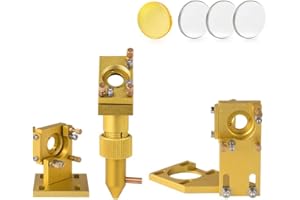Cloudray CO2 laser head CO2 Zestaw głowicy laserowej do wycinarki laserowej K4060 CO2 (cały zestaw z soczewką D20mm)