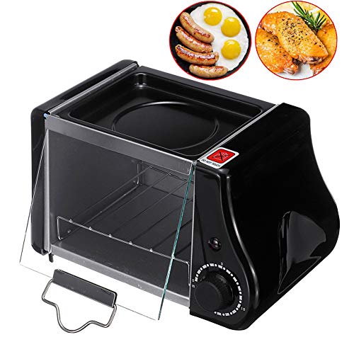 Appliances-EJOYDUTY Hot Dog Toaster Machine Maker, Pain Grill électrique avec minuterie, pour Le ménage, Petit-déjeuner