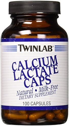 Twinlabs 80427 Calcium Lactate Milk Free
