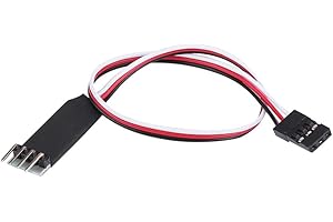 DILWE RC Car Servo Cable Extension, 190 mm Light Switch System Extension Cable Wire for RC Model Car Flash LED 3CH