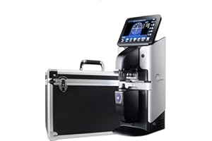 AISITESY LCD Lensometer Focimeter Lens Meter 7-inch Screen Touch Screen Focimeter New Digital Auto PD UV Printer PD Meter JD-2600A