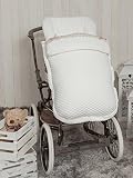 Lavar en frio Babyline Sweet - Saco de silla de paseo, color blanco
