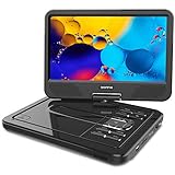 ◆【Filme schauen am großen Bildschirm】WONNIE Der 10,5 Zoll tragbarer DVD Player unterstützt einen Film von der Stelle an weiter zu schauen, wo er das letzte mal zum Beispiel durch Stromausfall gestoppt hat. Mit einer AV Schnittstelle können Sie Ihn an Ihrem TV anschließem und an einem größeren Bildschierm über ein RCA Kabel ansehen.