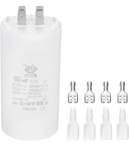 Supco SPP8E E Series Electronic Potential Relay Hard Start Kit – For 1/2-10 HP Motors, 189-227µF Capacitor Size, 170-277V