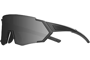 Perkanion Polarizzati Occhiali da Ciclismo Occhiali da sole da Uomo Sport Corsa Mtb Bicicletta