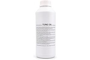 1 liter 100% ren tungolja | Naturlig interiör & exteriör trävård | Det ändrar inte färgen och lämnar ett mycket motståndskraftigt vattentätt lager. - Snadi