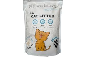 HS PETCARE CAT LITTER 7L Organic Tofu Cat Litter original scent ultra clumping great odour control flushable reduce waste long lasting dust free