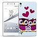 Produktbild Conie PC39240 Picture Case Kompatibel mit Sony Xperia X, Rückschale mit Motiven Silikon TPU Backcover für Xperia X Bumper Motiv Eule 3