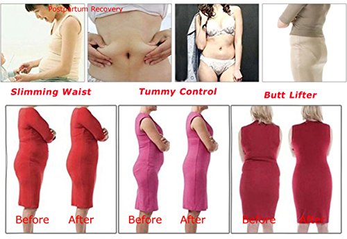 DODOING Damen Nahtlos Shapewear Mieder String Bauchweg Figurformender Miederslip Shaper Panties - 7