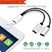Produktbild Lightning Jack Adapter für iPhone 7 / 7Plus iPhone8 / 8Plus iPhone X.2 in 1 Lightning Adapter AUX Buchse Audio Kopfhörer + Ladegerät Kabel Converter.Aux Kopfhörer Adapter für iPhone