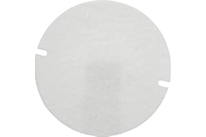 KAMINO - FLAM Kamino-Flam Flue Pipe Gasket, Calcium-Magnesium-Silicate Thermal Insulation Sheet for Pipes with Ø 120 - 150 mm, Seal for Stove Flue Pipe Door, Heat Resistant up to 1200°C, White