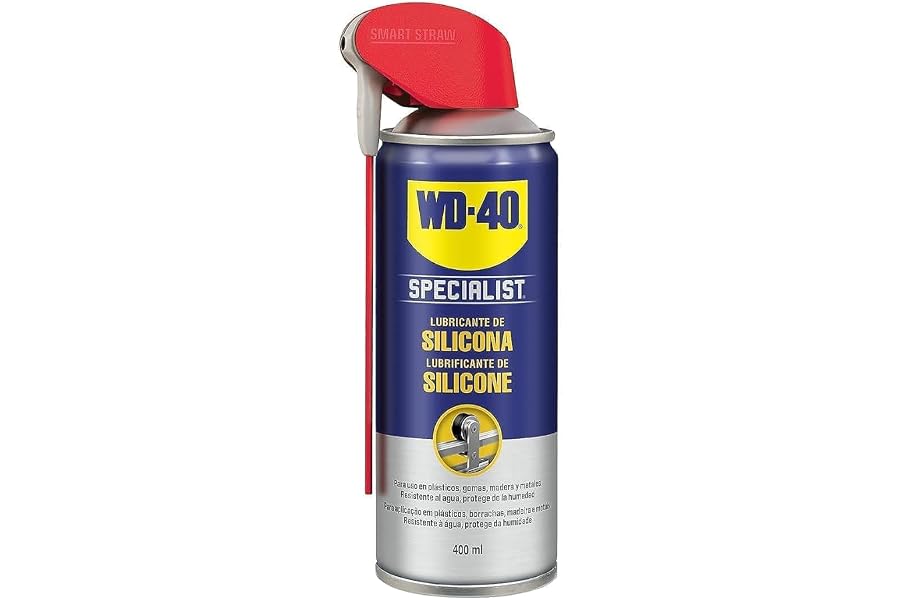 WD-40 Specialist - Lubricante de silicona - Fórmula resistente a altas presiones, protege de la humedad, previene óxido y cor
