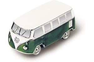 BRISA VW Collection - Magnete da frigorifero-ufficio-bacheca Volkswagen nel modello 3D T1 Bulli Bus (Verde)