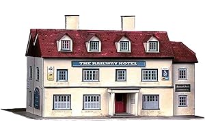 B33 Superquick Railway Hotel - 1/72 OO/HO - Card Model Kit by Superquick