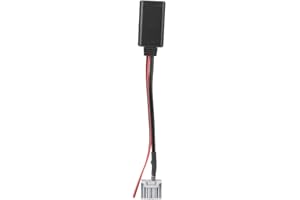 OUKENS Przewód audio Bluetooth, muzyka bezprzewodowa linia okablowania audio Adapter MP3 AUX pasuje dla Civic 2006-2013