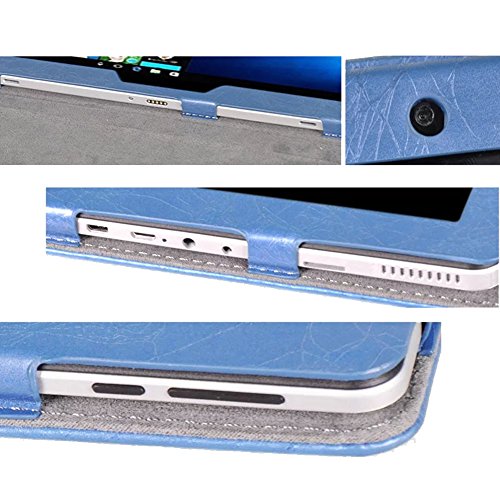 MaxKu Jumper Ezpad 6 H  lle Case  Ultra Schlank Smart PU Leder Cover Tasche Schutzh  lle Case f  r Jumper Ezpad 6 mit Standfunktion  Schwarz