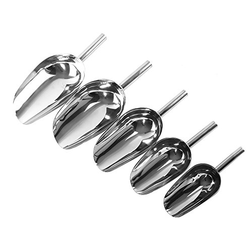 20,3 cm Edelstahl Eiskratzer Food Buffet Candy Bar Eis Schaufeln Schaufel, Set von 2, 10inch - 2