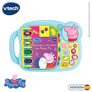 VTech Libro de Aprendo y descubro con Peppa Pig