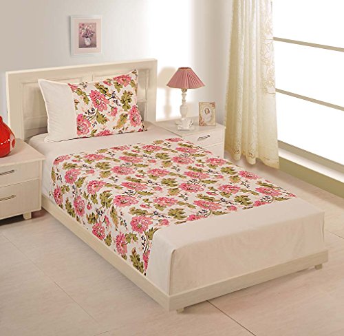 Swayam Printed Single Bed Sheet Set