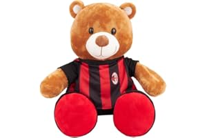 ACM 1899 AC Milan Teddy Bear Peluche, Ours en Peluche, Produit Officiel