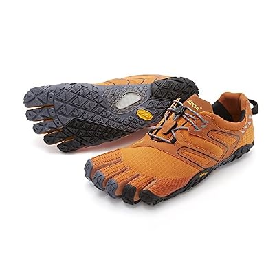 Vibram FiveFingers V, Chaussures de Trail Homme, Violet (Orange / Grey / Black), 42 EU