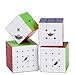 Price comparison product image Vdealen Bundle Speed Cube 2x2 3x3 4x4 5x5 Stickerless Smooth Magic Cube Puzzles Toy Pack of 4