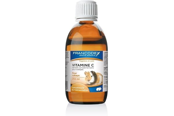 Francodex Vitamine C 250ml pour Cobaye