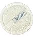 Luxury White Linen Body Sponge For Bath Shower Wash Spa (12cm)