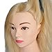 BYT Collection 18"-26"Blonde 100% Human Hair Training Head Mannequin Manikin Training Practice Head 18"&120g