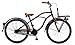 Produktbild 24 Zoll Popal Black Fighter Jungen Cruiser Fahrrad, Farbe:schwarz