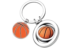 Amikado - Porte-clés ballon de basket personnalisé par gravure laser