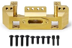 ZUOLAN Ottone 118 g Front Bumper Mount/Servo Mount paraurti paraurti per TRX4 1/10 RC Crawler Car Upgrades Accessori