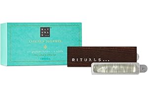 ‎RITUALS RITUALS Parfüm Karma Auto Lufterfrischer – Duft mit Lotus und weißem Tee – Elegante Holzhalterung – 6 g