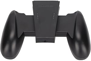 HEAYZOKI Switch Joycon Halterung, Switch Joycon Grip Laden 3,5 mm Audio-Eingang, professionelles Plug-and-Play-Ladegerät Dock für Schalter-Controller, bequem zu halten, Schalterzubehör