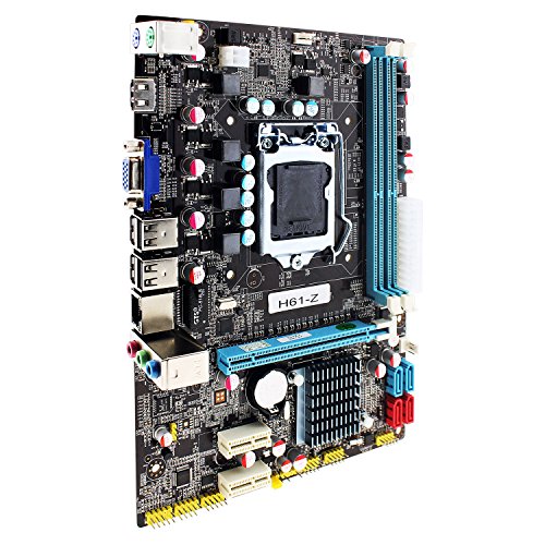 Intel H61 Placas base Motherboard Socket LGA1155 Chipset INTEL H61 2 x 8GB Dual Dimm DDR3 1333 RAM Slots total support 16GB RAM USB2 0 SATA2 0 - Micro ATX reviews Intel H61 Placas base Motherboard Socket LGA1155 Chipset INTEL H61 2 x 8GB Dual Dimm DDR3 1333 RAM Slots total support 16GB RAM USB2 0 SATA2 0 - Micro ATX